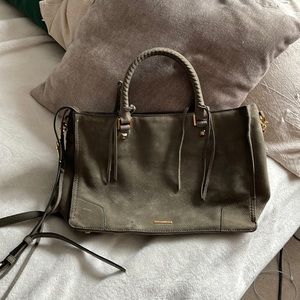 Rebecca Minkoff Regan Olive Geeen Satchel Tote